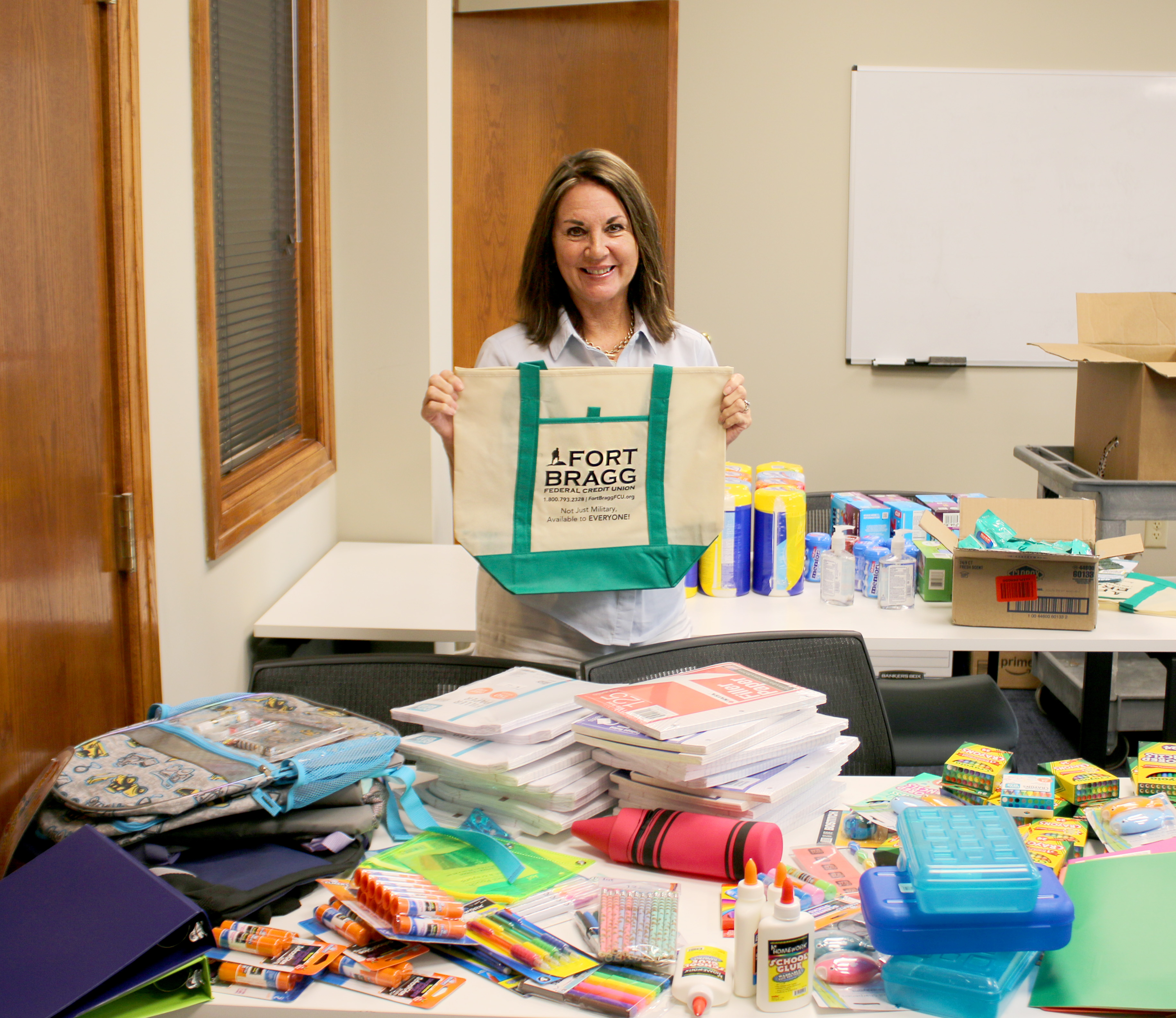 FBFCU creating goody bags