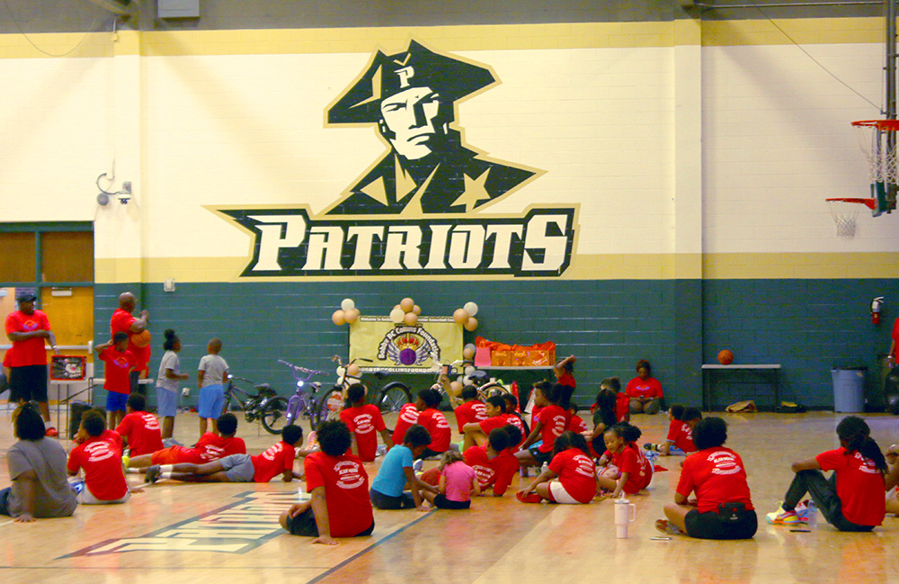 Bobby BC Collins Basketball Campers at Pinecrest High School