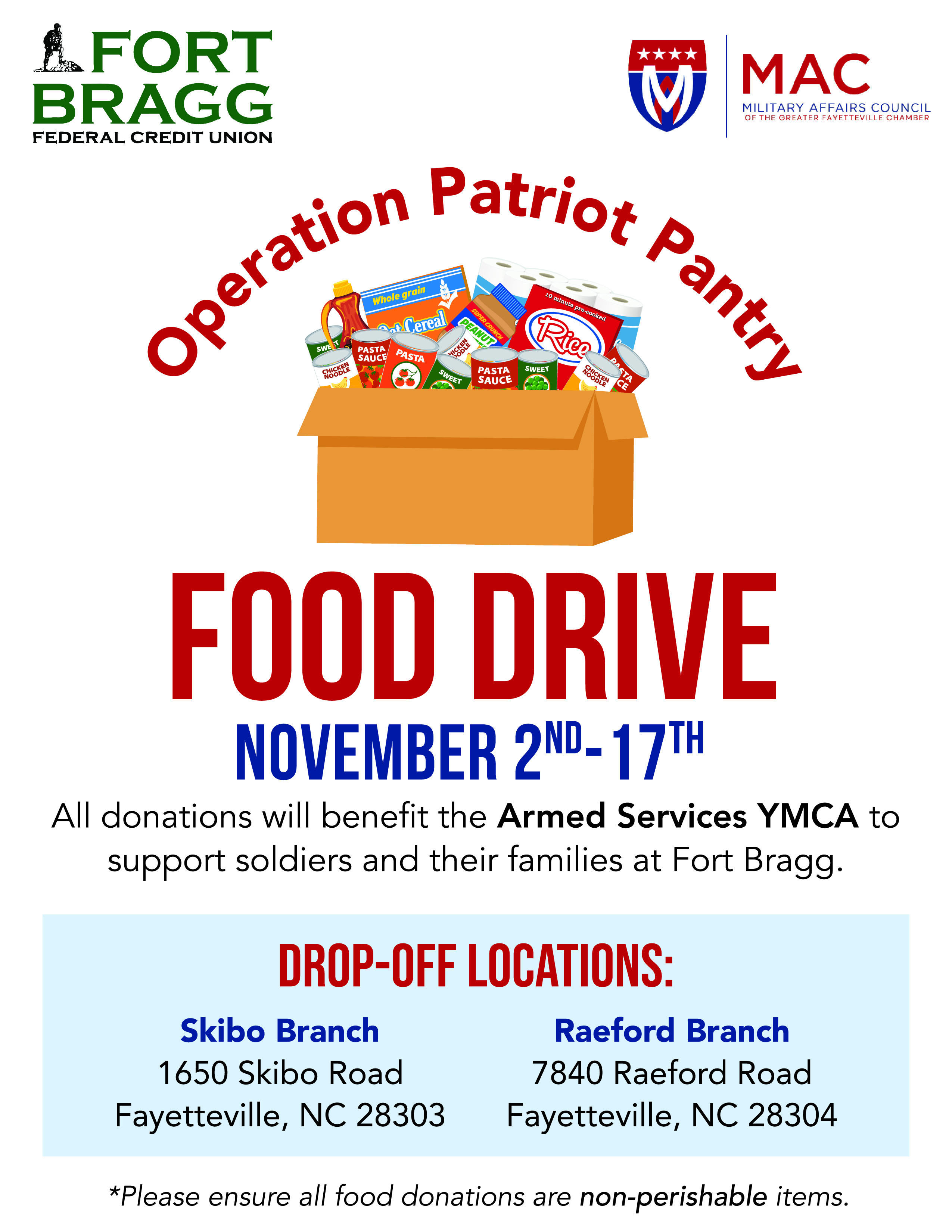 Food Drive Flyer