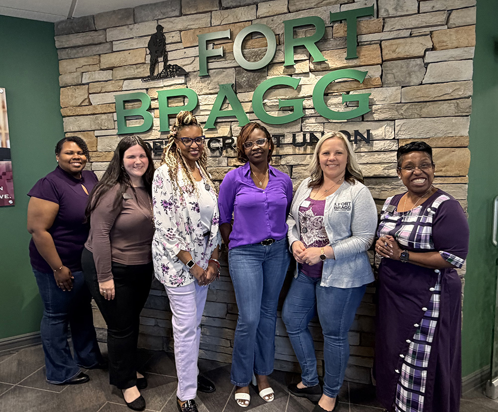 FBFCU Celebrates Purple Up Day